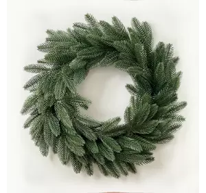 Венки хвойные рождественские Classic литые d-50 см зеленый