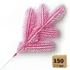 Ветка хвойная литая Lux Marshmallow Pink розовая заснеженная 33 см | ТМ HVOYA (150 шт.) Ветка хвойная литая Lux Marshmallow Pink розовая заснеженная 33 см | ТМ HVOYA (150 шт.)