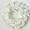 Венок новогодний рождественский Traditional из литой хвои d-40 см белый Венок новогодний рождественский Traditional из литой хвои d-40 см белый