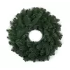 Вінок новорічний різдвяний Premium з литої хвої зелений, Ø 60 см