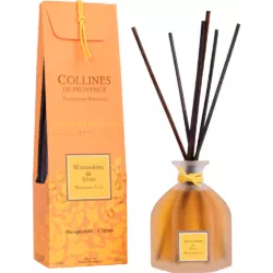 Ароматичний дифузор Mandarin & Yuzu (Мандарин і юдзу) аромадифузор Collines de Provence, 100 мл Ароматичний дифузор Mandarin & Yuzu (Мандарин і юдзу) аромадифузор Collines de Provence, 100 мл
