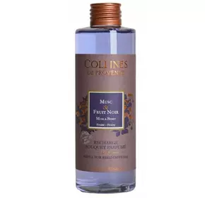 Наполнитель для аромадифузора Мускус и ягоды Collines de Provence, 200 мл Наполнитель для аромадифузора Мускус и ягоды Collines de Provence, 200 мл