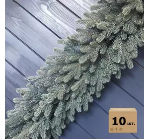 Хвойные гирлянды Traditional пишные литые голубые (упаковка 10 штук по 1,2 м) Хвойные гирлянды Traditional пишные литые голубые (упаковка 10 штук по 1,2 м)