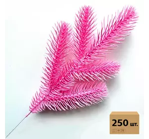 Ветка хвойная литая Lux Marshmallow Pink розовая 33 см | ТМ HVOYA (250 шт.) Ветка хвойная литая Lux Marshmallow Pink розовая 33 см | ТМ HVOYA (250 шт.)