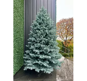 Искусственная елка HVOYA Super Lux литая 220 см голубая | Пышная реалистичная дымчато-голубая елка Искусственная елка HVOYA Super Lux литая 220 см голубая | Пышная реалистичная дымчато-голубая елка