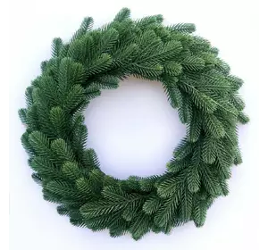Вінок хвойний різдвяний Traditional литий d-40 см зелений Вінок хвойний різдвяний Traditional литий d-40 см зелений